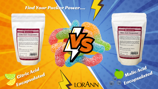 What’s The Difference Between Citric Acid-Encapsulated and Malic Acid-Encapsulated?