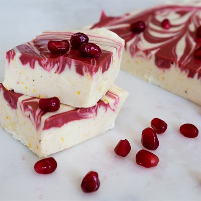 Cranberry Citrus Fudge