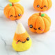 Candy Corn and Pumpkins Mini Chiffon Cakes