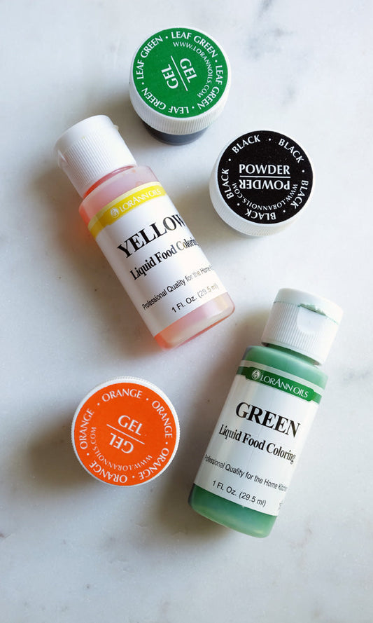 Food Coloring 101:  Liquid vs. Gel vs. Powder