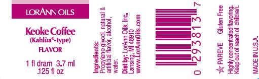 COFFEE FLAVOR, KEOKE, KAHLUA-TYPE