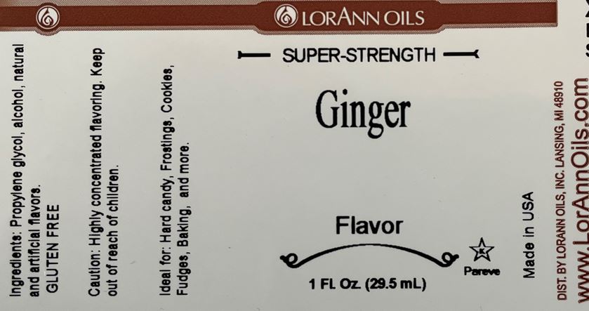 GINGER FLAVOR