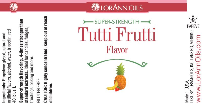 TUTTI-FRUTTI FLAVOR