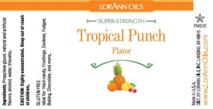 TROPICAL PUNCH FLAVOR, PASSION FRUIT