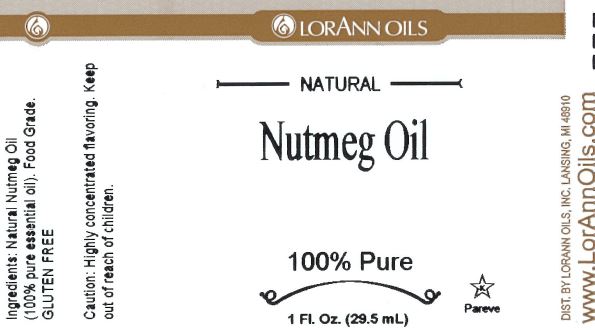 NUTMEG OIL, NATURAL