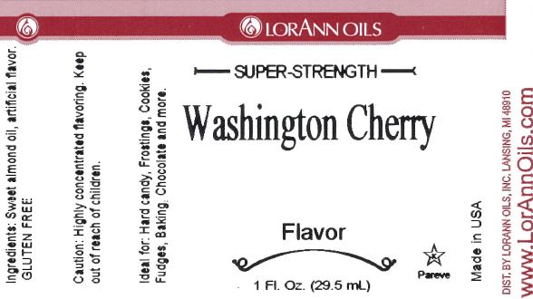 WASHINGTON CHERRY FLAVOR