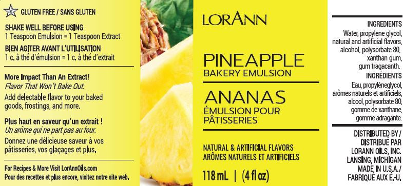 PINEAPPLE BAKERY EMULSION