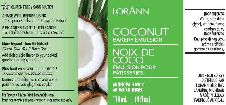 COCONUT BAKERY EMULSION