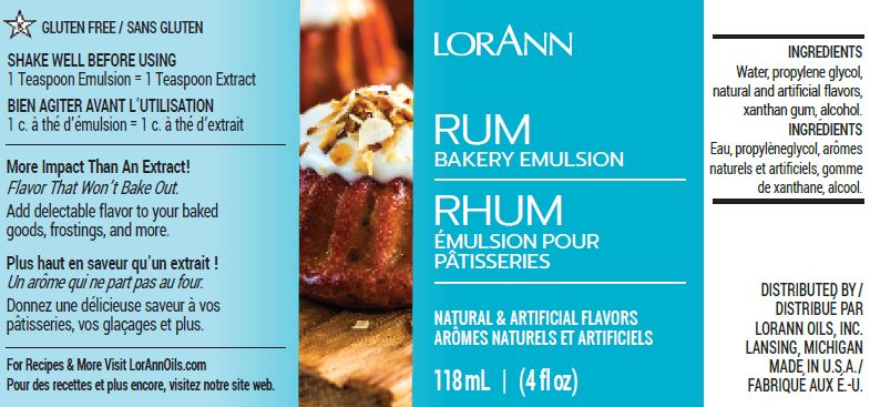 RUM BAKERY EMULSION