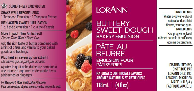 BUTTERY SWEET DOUGH BAKERY EMULSION