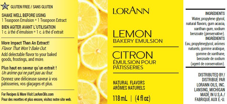 LEMON BAKERY EMULSION