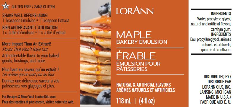 MAPLE BAKERY EMULSION