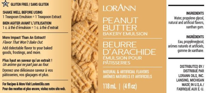 PEANUT BUTTER EMULSION