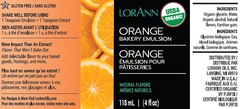 ORGANIC ORANGE EMULSION