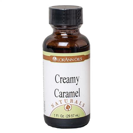 CREAMY CARAMEL FLAVOR, NATURAL