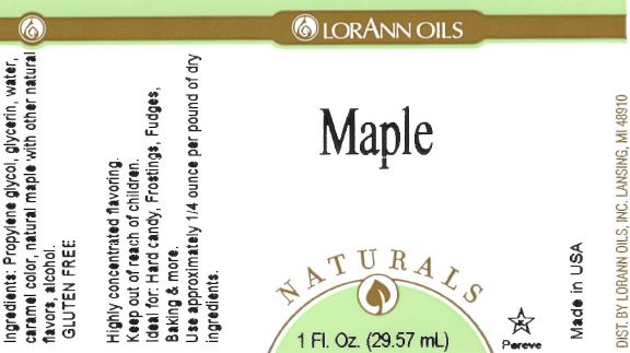 MAPLE FLAVOR, NATURAL