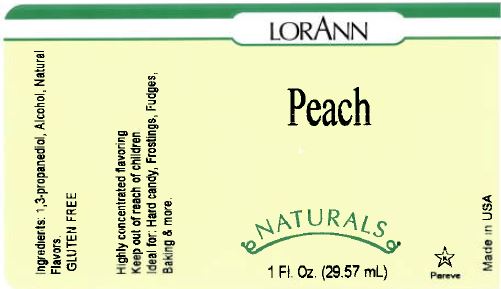 PEACH, NATURAL FLAVORS