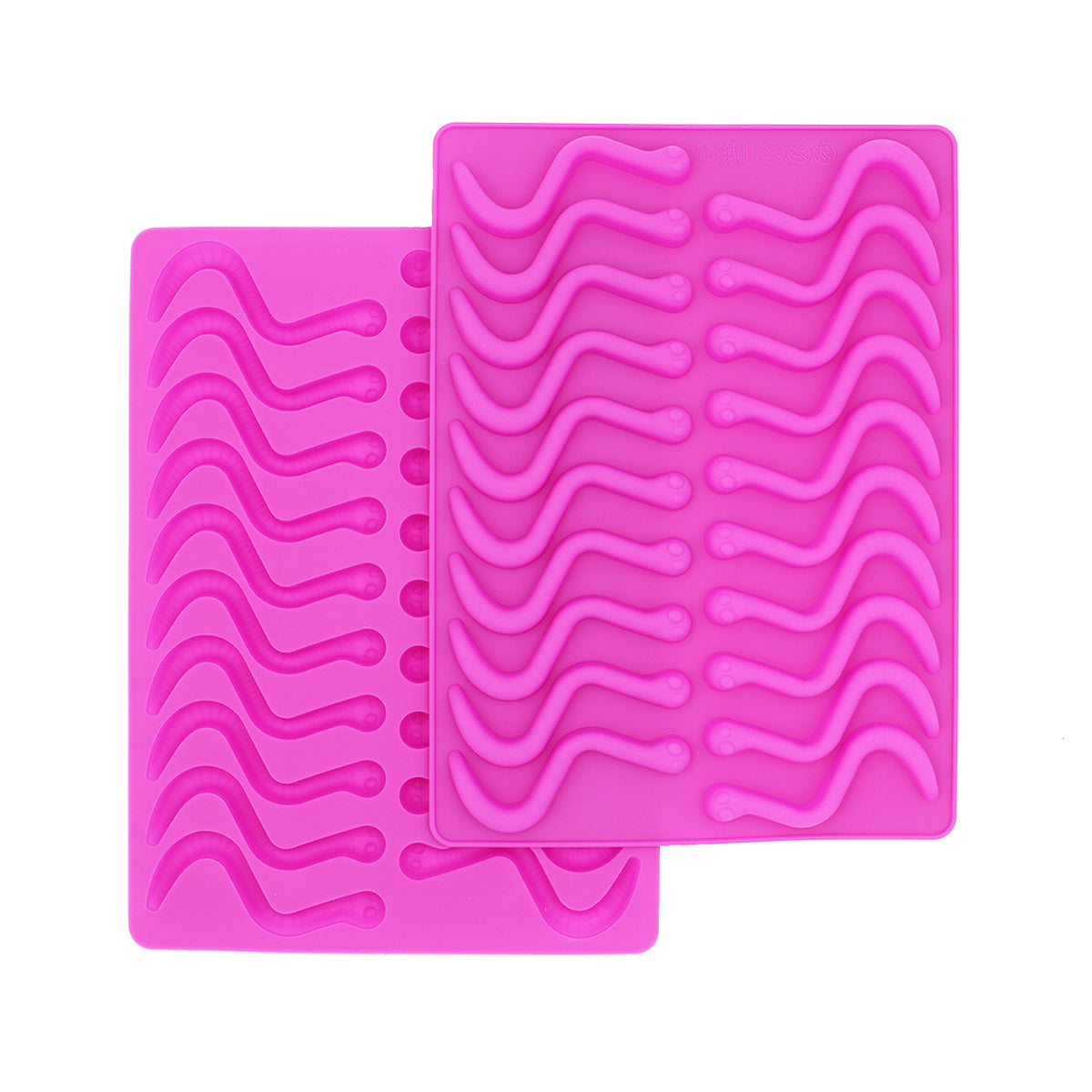 SILICONE GUMMY WORM MOLD