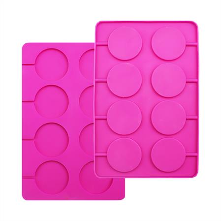SILICONE ROUND LOLLIPOP MOLD