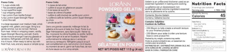 GELATIN, 250 BLOOM