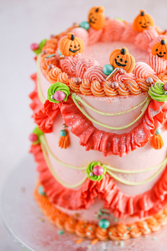 Lavish Fall Lambeth Tutorial (Swiss Buttercream Recipe Included)
