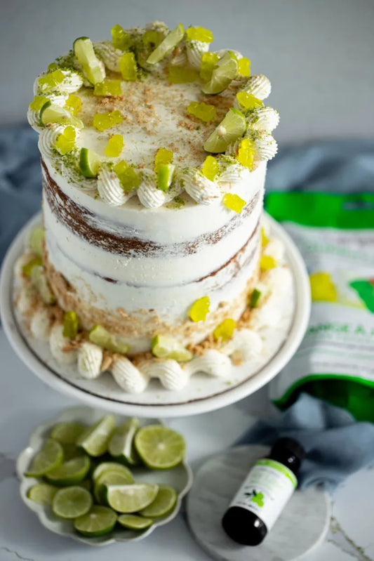 Key Lime Gummy Bear Cake