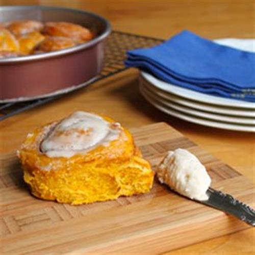 Pumpkin Cinnamon Rolls