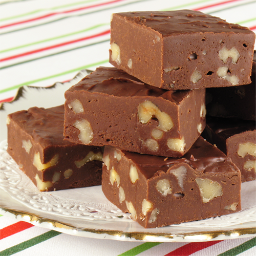 Holiday Chocolate Cheesecake Fudge