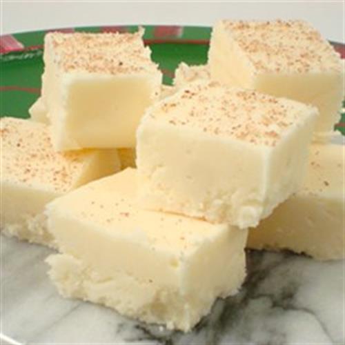 Eggnog Fudge