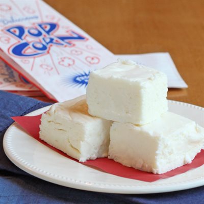 Buttered Popcorn Flavored Fudge