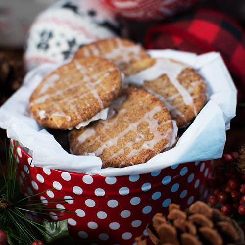 Eggnog Snickerdoodles