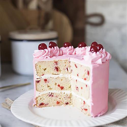 Cherry Chip Cake