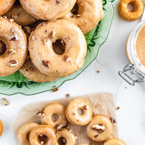 Maple Donuts & Apple Cider Glaze