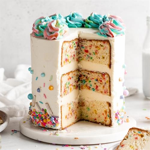 "Even Better" Confetti Cake