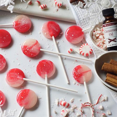 Cinnamon Mint Lollipops Recipe