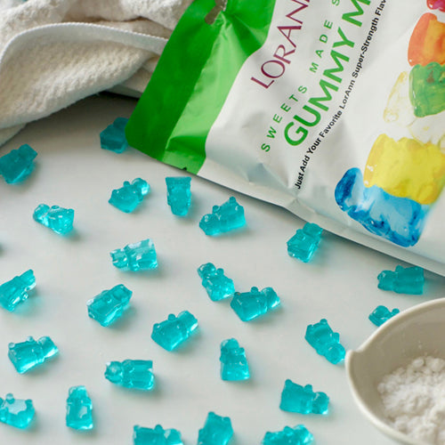 Sour Blue Raspberry Gummy Bears