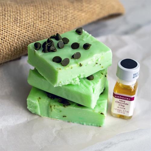 Mint Chocolate Chip Fudge