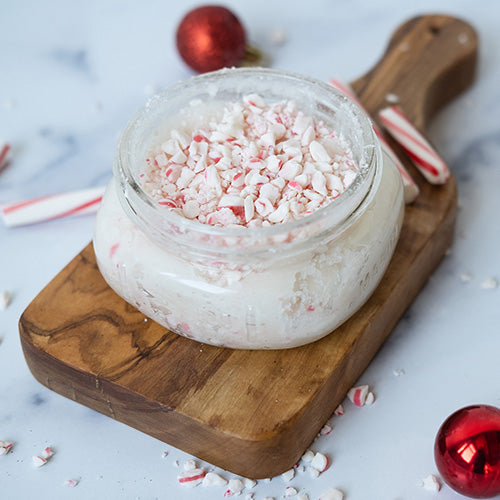 Peppermint Candy Cane Scrub