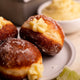 Homemade Doughnuts with Vanilla Bean Coconut Cream Filling