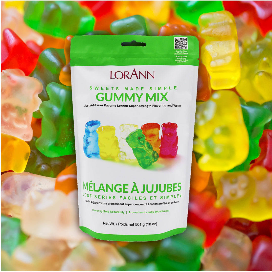 Easy Homemade Gummies With LorAnn Gummy Mix