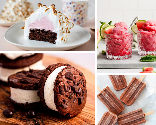 Celebrate National Ice Cream Month with Homemade Ice Cream and Frozen Treats