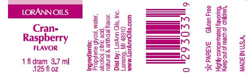 CRAN-RASPBERRY FLAVOR