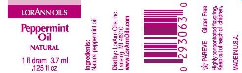 PEPPERMINT OIL, NATURAL