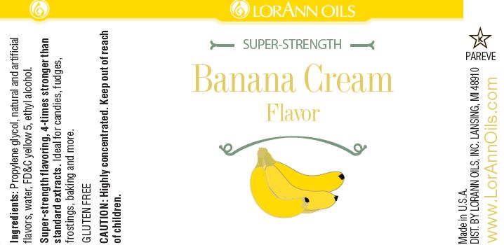 BANANA CREAM FLAVOR