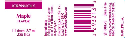 MAPLE FLAVOR
