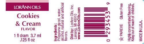 COOKIES & CREAM FLAVOR