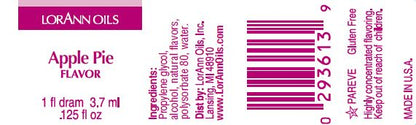 APPLE PIE FLAVOR, NATURAL