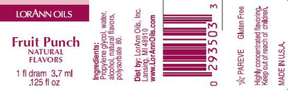 FRUIT PUNCH FLAVOR, NATURAL