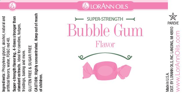 BUBBLE GUM FLAVOR