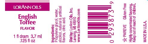 ENGLISH TOFFEE FLAVOR